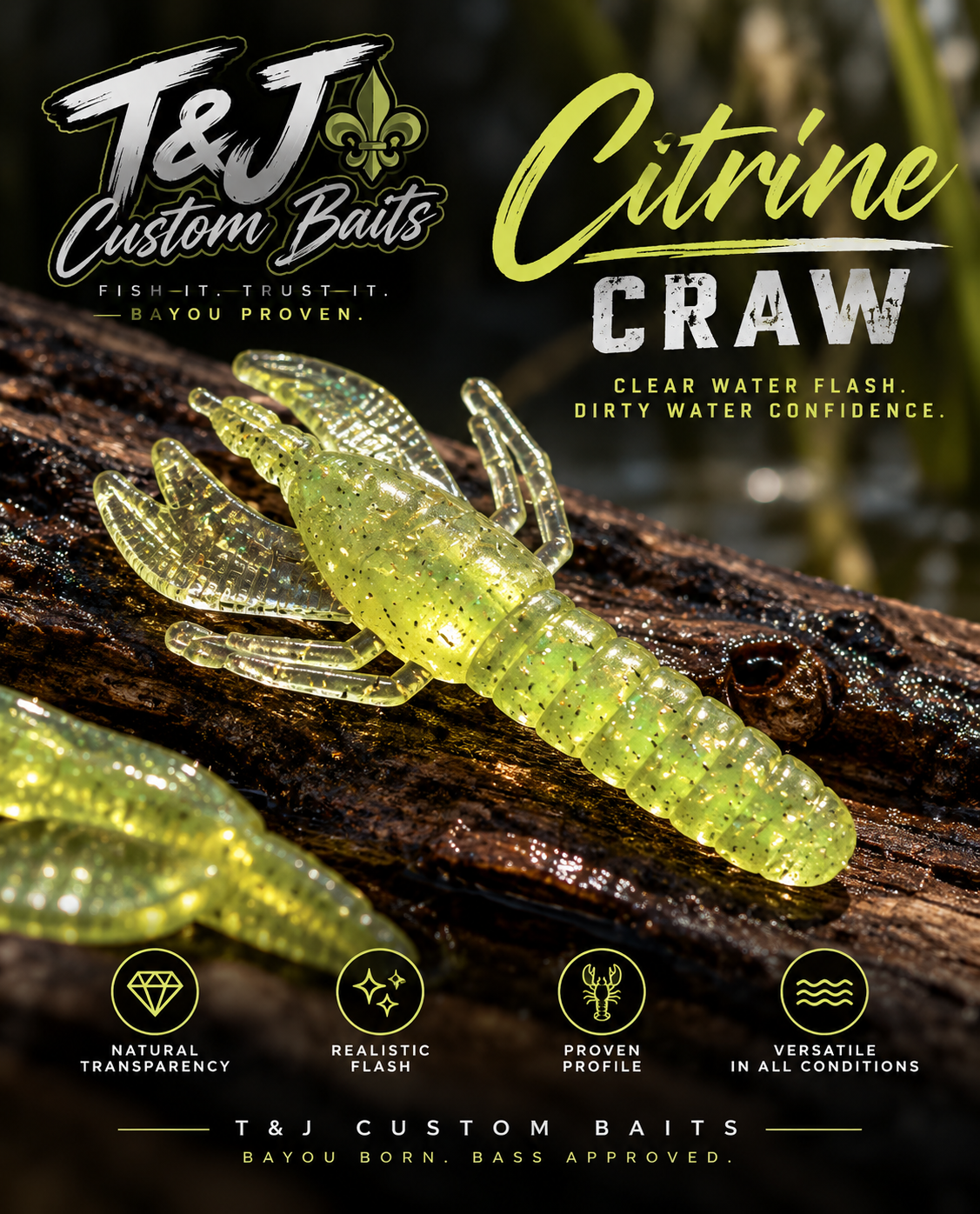 4" Crawfish